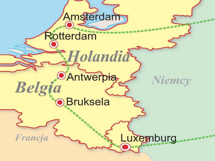 ALMATURP, Luksemburg, Belgia, Holandia - Podbój Beneluxu, 0
