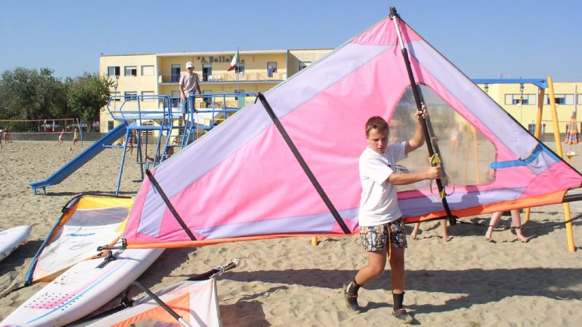 Włochy - Cesenatico - obóz windsurfing, 9