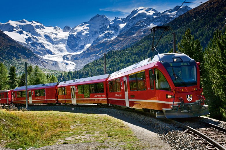 ARION, Pociągiem przez Alpy - Bernina Express, 0